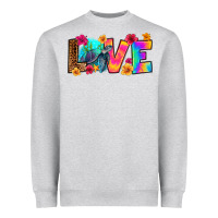 Heather Grey turtle love Heavyweight Sweatshirt - RanaPortraitStore