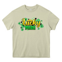 Mossy lucky mini st patricks Heavy Core Tee - HowdyJamesFarm