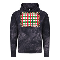 Cloud Black Christmas Pattern Vintage Hoodie - CowhideDigitalArt