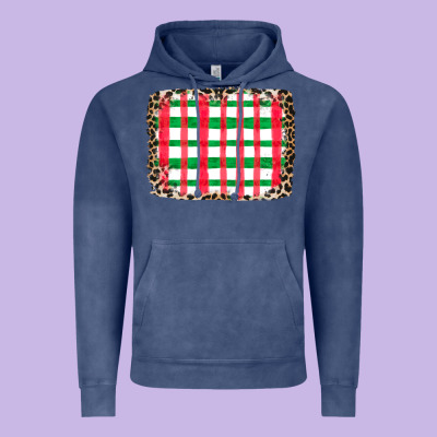 Christmas Pattern Vintage Hoodie Designed By Cowhidedigitalart