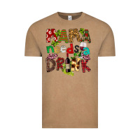 Vintage Coffee Mama Needs A Drink Vintage Tee - FaDigitalArtStudio