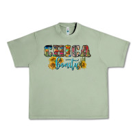 Oil Green chica bonita Urban Heavy Tee - BundleAndBundleShop