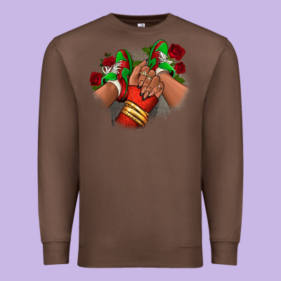 Latina Mexican Premium Sweatshirt Designed By Ranaportraitstore