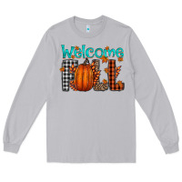 Moon Dust Welcome Fall Long Sleeve Tee - CowhideDigitalArt