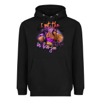 Black I put the boo in boo-jee sneaker and heel Heavyweight Hoodie - RanaPortraitStore