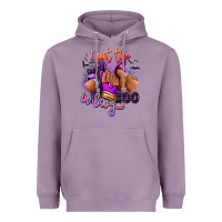 Lavender I put the boo in boo-jee sneaker and heel Heavyweight Hoodie - RanaPortraitStore