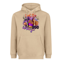 Mushroom I put the boo in boo-jee sneaker and heel Heavyweight Hoodie - RanaPortraitStore
