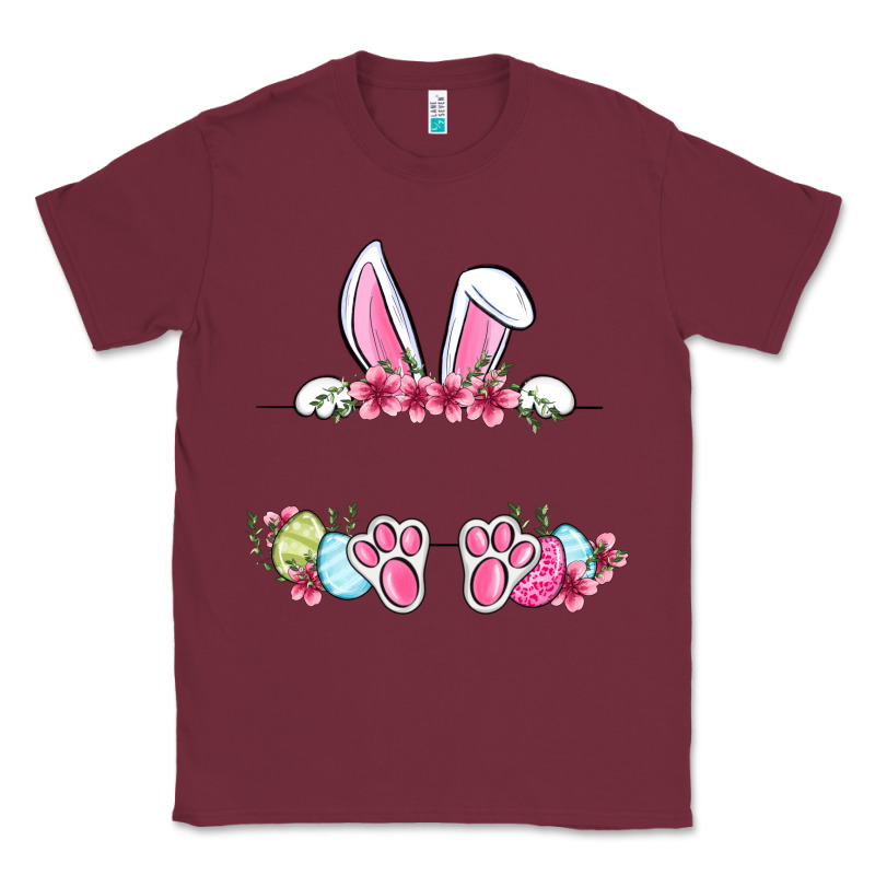 Easter Bunny Name Frame Classic Tee by OliviaCreatesArt | Teevron