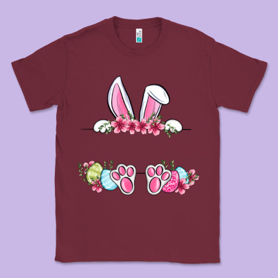Easter Bunny Name Frame Classic Tee Designed By Oliviacreatesart
