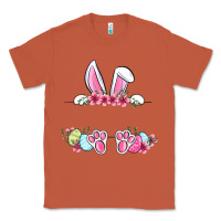 Copper Easter bunny name frame Classic Tee - OliviaCreatesArt