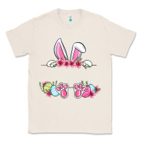 Natural Easter bunny name frame Classic Tee - OliviaCreatesArt