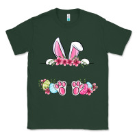 Sports Green Easter bunny name frame Classic Tee - OliviaCreatesArt