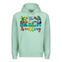 Seafoam the beach is calling Premium Hoodie - Artiststas