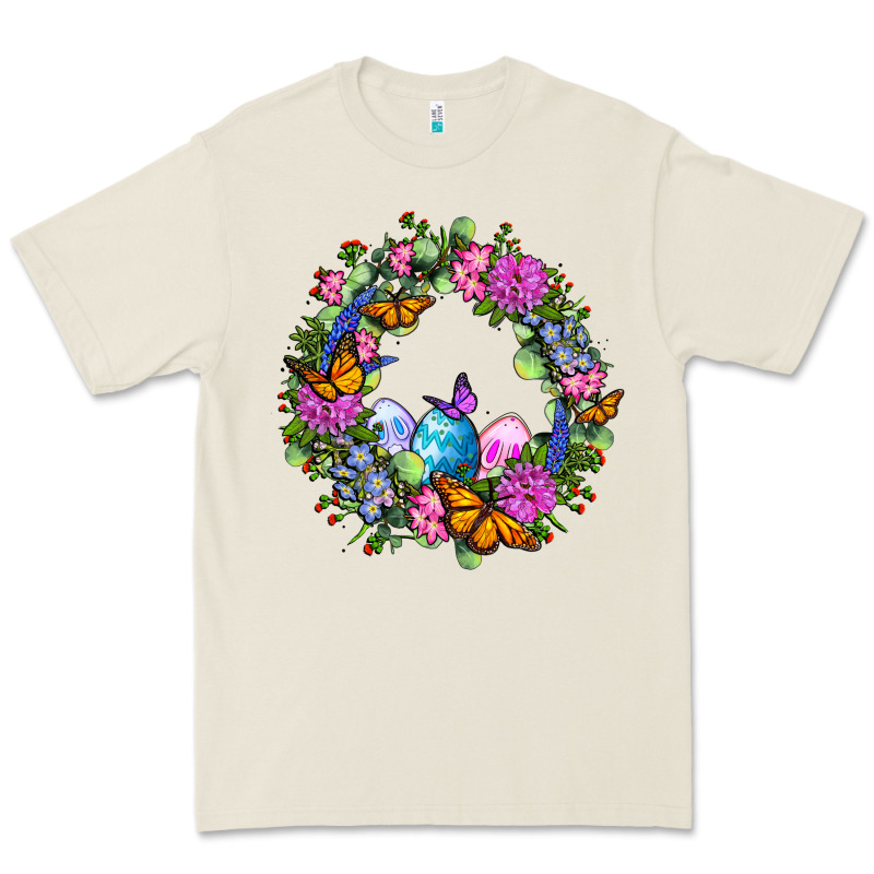 Easter Ocaliptus Spring Flowers Premium Tee by OliviaCreatesArt | Teevron