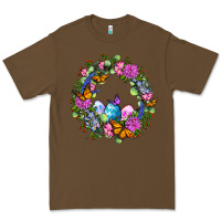 Cacao Easter Ocaliptus spring flowers Premium Tee - OliviaCreatesArt