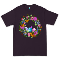 Plum Easter Ocaliptus spring flowers Premium Tee - OliviaCreatesArt