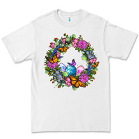 White Easter Ocaliptus spring flowers Premium Tee - OliviaCreatesArt