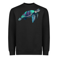 Black turtle Heavyweight Sweatshirt - RanaPortraitStore
