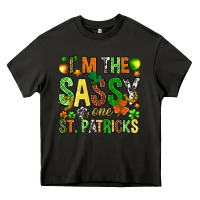 Asphalt I'm the sassy one St. Patrick's Heavy Core Tee - HowdyJamesFarm