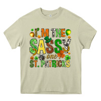 Mossy I'm the sassy one St. Patrick's Heavy Core Tee - HowdyJamesFarm