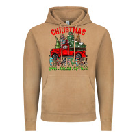 Vintage Camel christmas tree farm truck Vintage Hoodie - CowhideDigitalArt