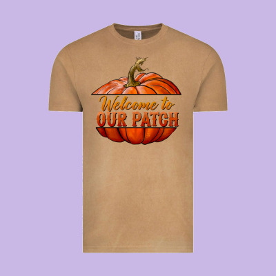 Welcome To Our Patch Vintage Tee Designed By Bundleandbundleshop