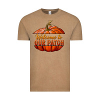 Vintage Coffee welcome to our patch Vintage Tee - BundleAndBundleShop