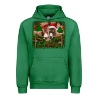 Emerald christmas donkeys Urban Hoodie - Jasminsmagicworld