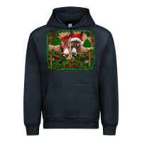 Navy christmas donkeys Urban Hoodie - Jasminsmagicworld