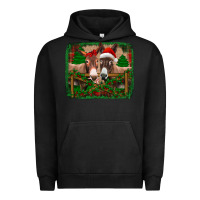 Pigment Black christmas donkeys Urban Hoodie - Jasminsmagicworld