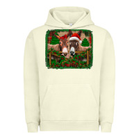 Pigment Pistachio christmas donkeys Urban Hoodie - Jasminsmagicworld
