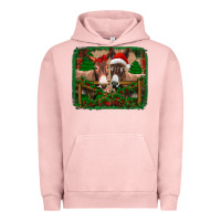 Pigment Salmon christmas donkeys Urban Hoodie - Jasminsmagicworld