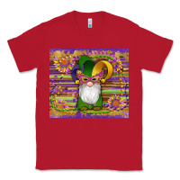 Red mardi gras gnomes mask serape sunflowers Classic Tee - Artiststas