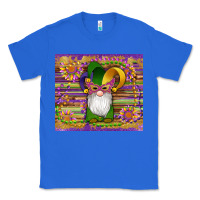 Mardi Gras Gnomes Mask Serape Sunflowers Classic Tee | Teevron