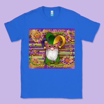 Mardi Gras Gnomes Mask Serape Sunflowers Classic Tee Designed By Artiststas