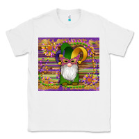 White mardi gras gnomes mask serape sunflowers Classic Tee - Artiststas