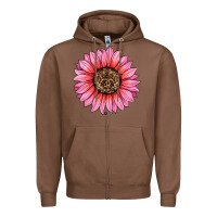 Chestnut valentines day sunflower Zipper Hoodie - RanaPortraitStore