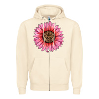 Sandshell valentines day sunflower Zipper Hoodie - RanaPortraitStore