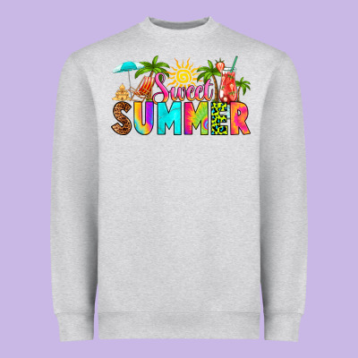 Sweet Summer Heavyweight Sweatshirt Designed By Ranaportraitstore