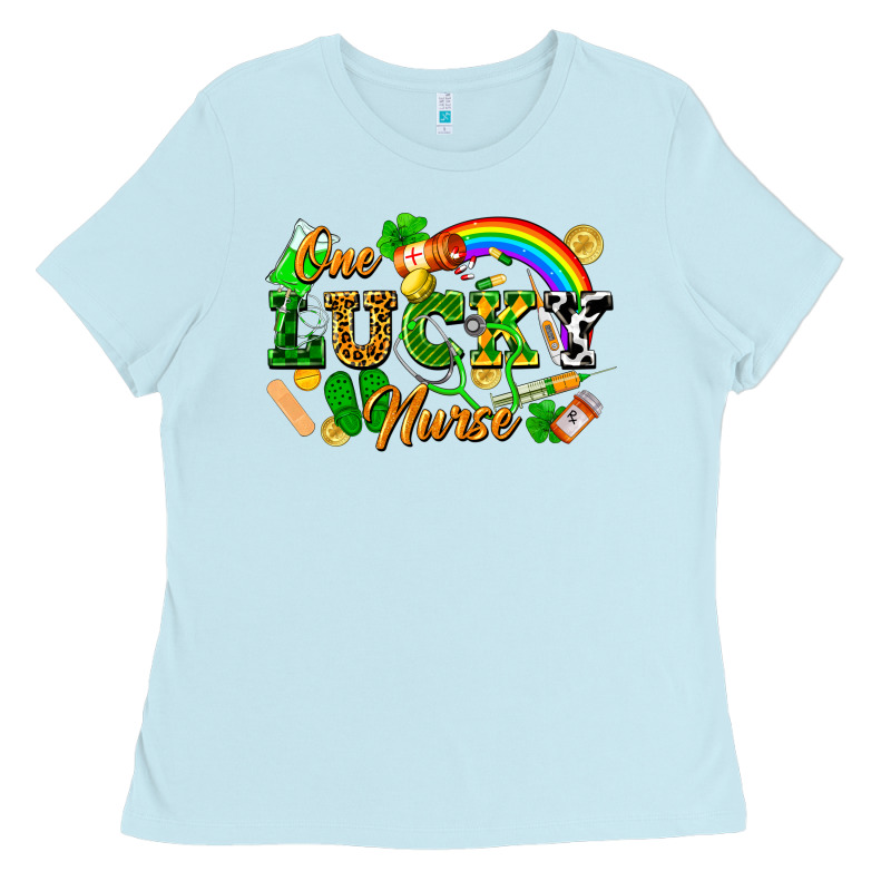 One Lucky Nurse Ladies Tee by FaDigitalArtStudio | Teevron