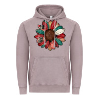 Christmas Sunflower Vintage Hoodie | Teevron
