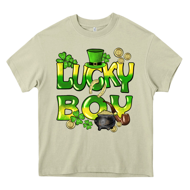 Lucky Boy St. Patrick's Day Heavy Core Tee by HowdyJamesFarm | Teevron