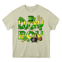 Mossy Lucky Boy St. Patrick's Day Heavy Core Tee - HowdyJamesFarm