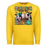 Lemon hanging with my heifers Premium Sweatshirt - Jasminsmagicworld