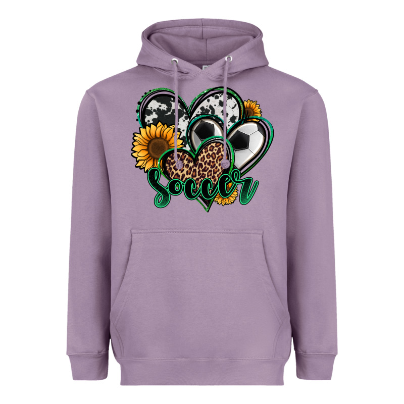 Soccer Hearts Heavyweight Hoodie by Jasminsmagicworld | Teevron