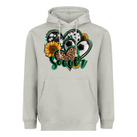 Moon Dust soccer hearts Heavyweight Hoodie - Jasminsmagicworld