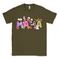 Army Green Easter mama Classic Tee - OliviaCreatesArt