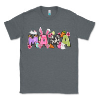Charcoal Heather Easter mama Classic Tee - OliviaCreatesArt