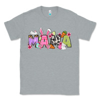 Heather Grey Easter mama Classic Tee - OliviaCreatesArt