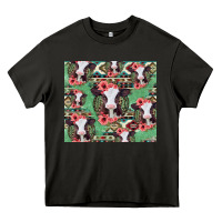 Asphalt baby cow floral aztec tumbler Heavy Core Tee - Jasminsmagicworld